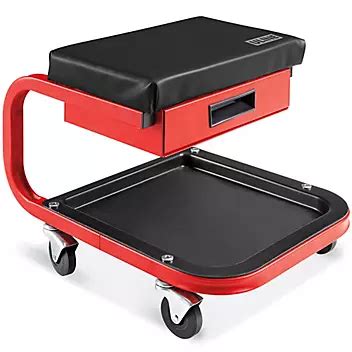 uline metal tool box|uline rolling tool seat.